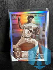 2023 Topps Chrome Michael Grove Sepia RC #22 Dodgers